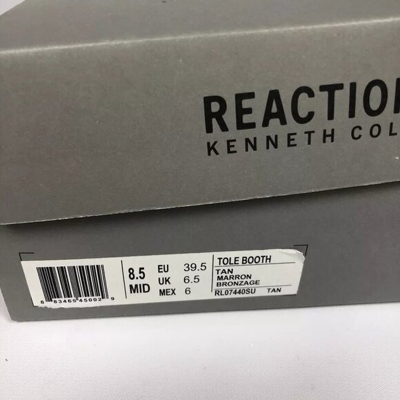 Kenneth Cole Reaction Tole Booth Ankle-Strap Sandals Tan 8.5M - Picture 7 of 7